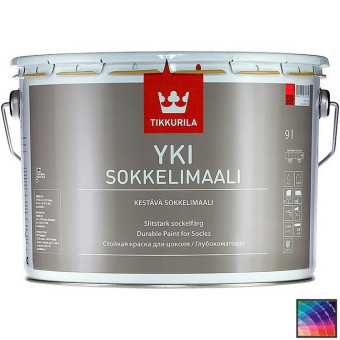 Краска Tikkurila Yki цокольная база С 9 л Краска Tikkurila Yki цокольная база С 9 л