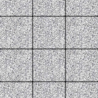 Тротуарная плитка Выбор КВАДРАТ Б.1.К.6 Стоунмикс Бело-черный 300х300х60 мм