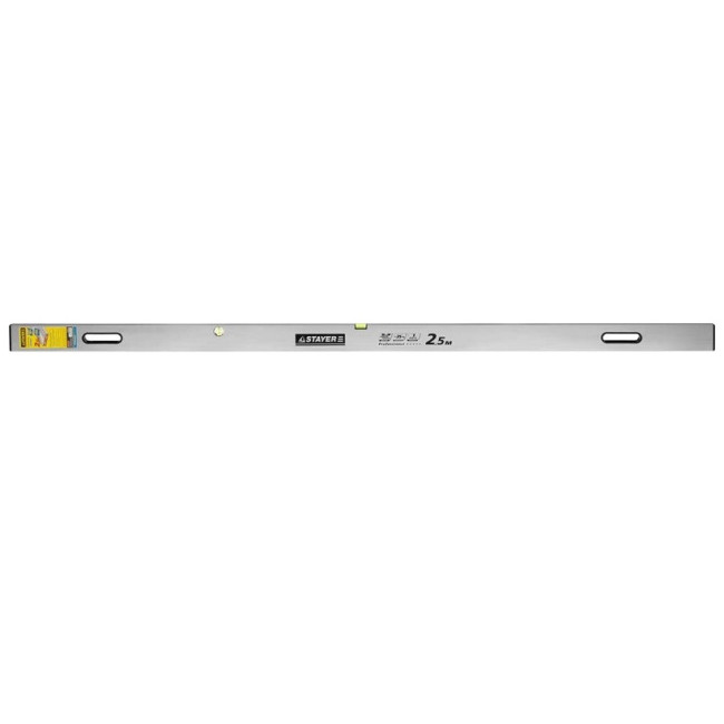 Правило-уровень алюминиевое Stayer Grand с ручками 2,5 м