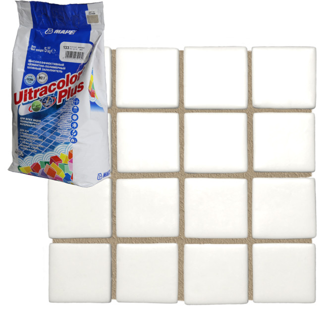Затирка Mapei Ultracolor Plus №133 песочная Мапей Ультраколор Плюс фасовка 5 кг купить 