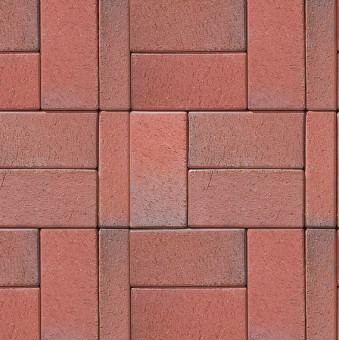 Клинкерная брусчатка ABC-Klinkergruppe Recker-bunt 200x100x40 мм