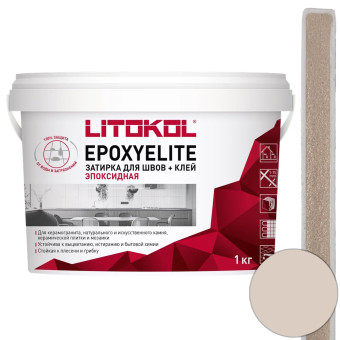Затирка Litokol EpoxyElite Е.09 песочная 1 кг