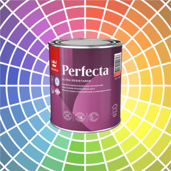Краска Tikkurila Perfecta для стен и потолков база С 0.9 л