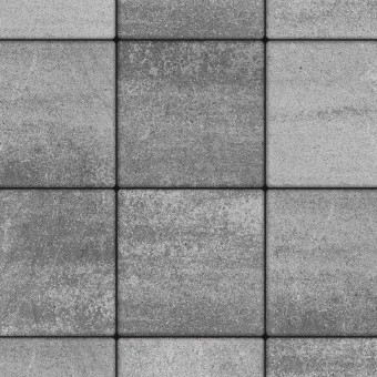 Тротуарная плитка Выбор КВАДРАТ Б.6.К.6 Искусственный камень Шунгит 400х400х60 мм