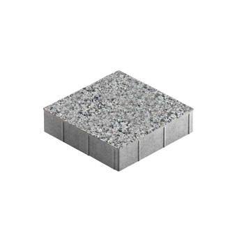 Тротуарная плитка Steingot Плита Квадрат Granit Premium Fumo Bello 300х300 мм толщина 80 мм