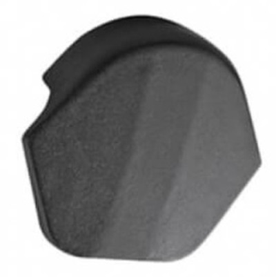 Коньковый торцевой элемент цементно-песчаный Braas Тевива черный