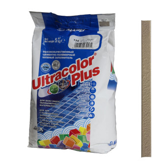 Затирка Mapei Ultracolor Plus №134 шелк 5 кг