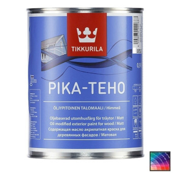Краска Tikkurila Pika-Teho для дерева база А 0,9 л