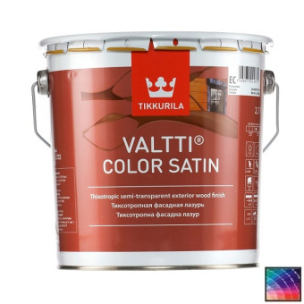 Антисептик Tikkurila Valtti Color Satin 2,7 л Антисептик Tikkurila Valtti Color Satin 2,7 л