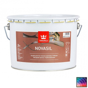 Краска Tikkurila Novasil фасадная база MRC 9 л Краска Tikkurila Novasil фасадная база MRC 9 л