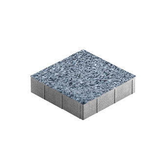 Тротуарная плитка Steingot Плита Квадрат Granit Premium Grafito Scuro 300х300 мм толщина 80 мм