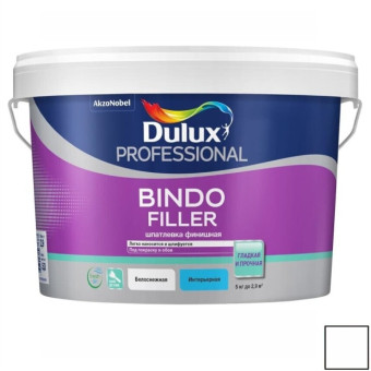 Шпатлёвка Dulux Professional Bindo Filler финишная белая 2,9 л