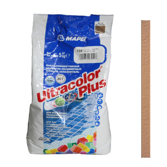 Затирка Mapei Ultracolor Plus №135 золотой песок 5 кг