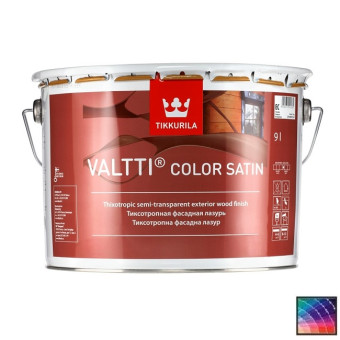 Антисептик Tikkurila Valtti Color Satin 9 л Антисептик Tikkurila Valtti Color Satin 9 л