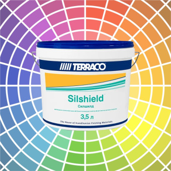 Краска Terraco Silshield фасадная 3.5 л