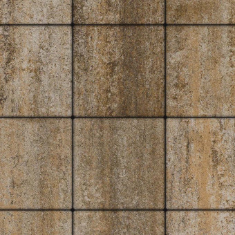 Тротуарная плитка Выбор КВАДРАТ Б.6.К.6 Искусственный камень Доломит 400х400х60 мм