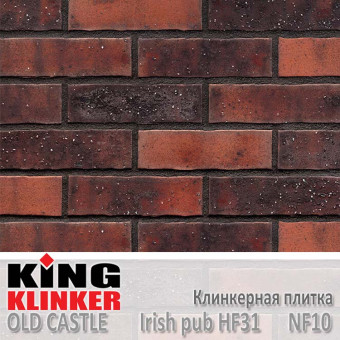 Клинкерная плитка King Klinker Old Castle NF10 Irish pub HF31