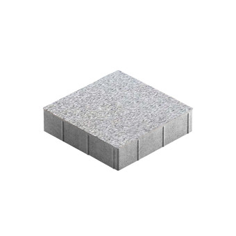 Тротуарная плитка Steingot Плита Квадрат Granit Premium Loto Bianco 300х300 мм толщина 80 мм