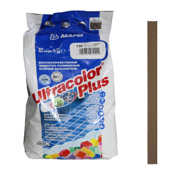 Затирка Mapei Ultracolor Plus №136 гончарная глина 5 кг