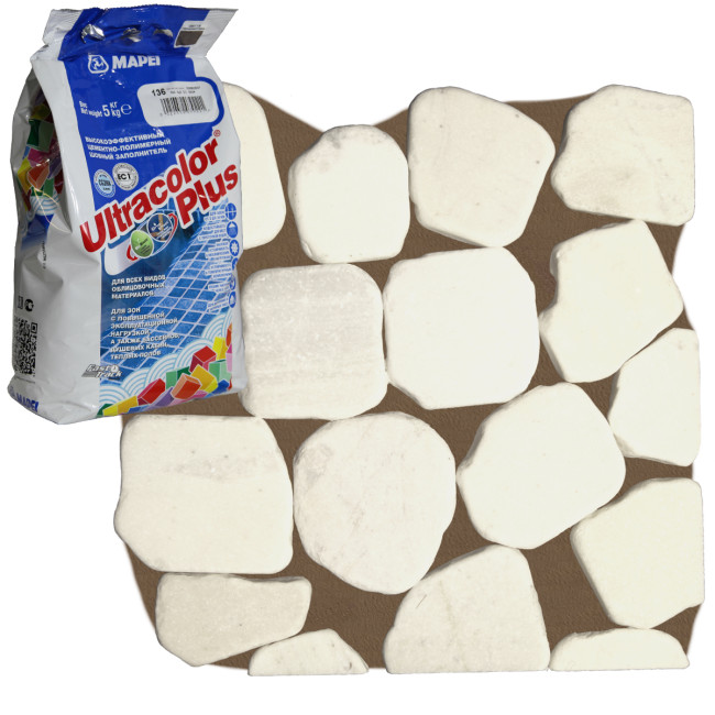 Затирка Mapei Ultracolor Plus №136 гончарная глина Мапей Ультраколор Плюс фасовка 5 кг купить 