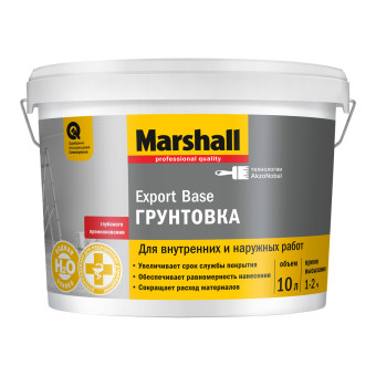 Грунтовка Marshall Export base универсальная 10 л