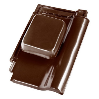 Проходной комплект для вентиляции Koramic Alegra 9 dark brown engobe Проходной комплект для вентиляции Koramic Alegra 9 dark brown engobe
