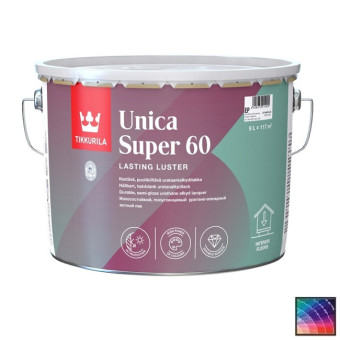 Лак Tikkurila Unica Super 60 корабельный 9 л Лак Tikkurila Unica Super 60 корабельный 9 л