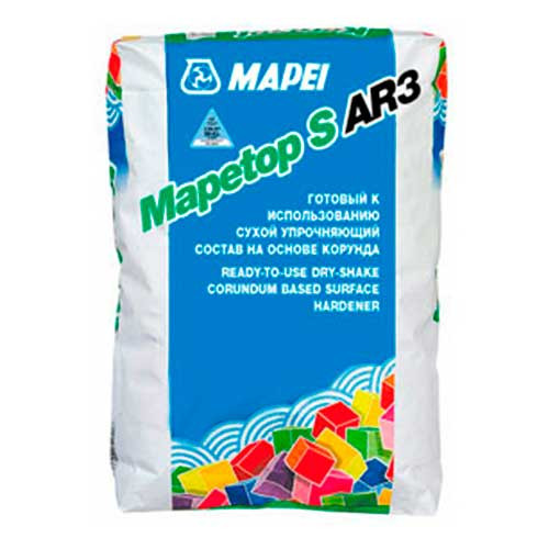 Упрочнитель для бетонных полов Mapei Mapetop S AR3 серый 25 кг