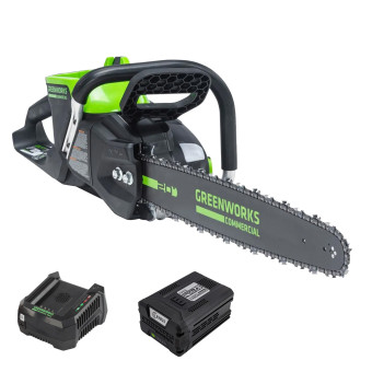 Пила цепная аккумуляторная Greenworks GD82CS51K5 (арт. 2008307UB)