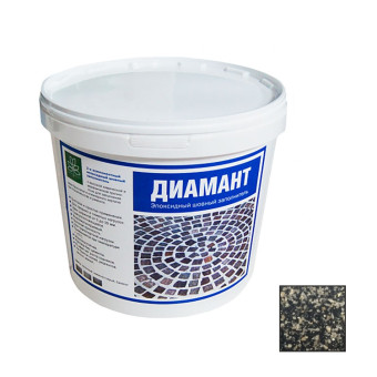 Затирка Diamant для брусчатки эпоксидная базальт 15 кг
