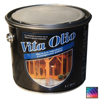 Масло Vita Olio для наружных и внутренних работ 10 л