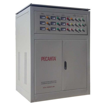 Стабилизатор напряжения трёхфазный Ресанта АСН-150000/3 арт. 63/4/12