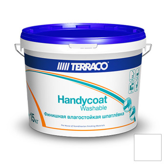 Шпаклёвка Terraco Handycoat Washable влагостойкая 15 кг