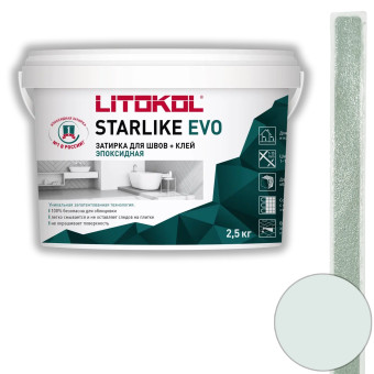 Затирка Litokol Starlike Evo S.400 verde salvia 2.5 кг