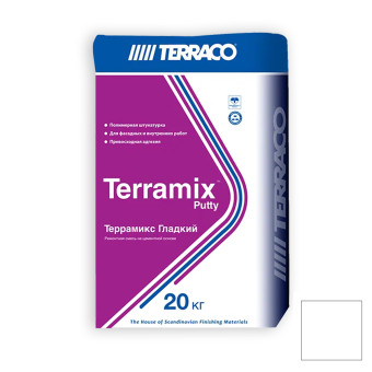 Шпаклёвка Terraco Terramix Smooth ремонтная 20 кг Шпаклёвка Terraco Terramix Smooth ремонтная 20 кг