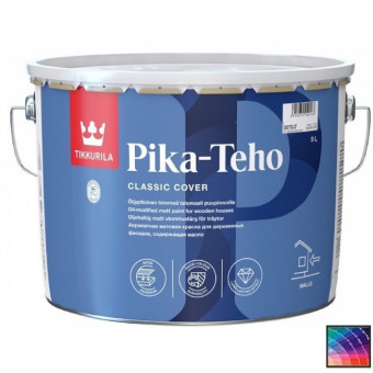 Краска Tikkurila Pika-Teho для дерева база С 9 л Краска Tikkurila Pika-Teho для дерева база С 9 л