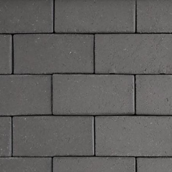 Клинкерная брусчатка ABC-Klinkergruppe Schieferschwarz 200x100x45 мм