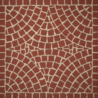Тротуарная клинкерная мозаика Feldhaus Klinker Gala Plano M 402 DF 240х118х52 мм