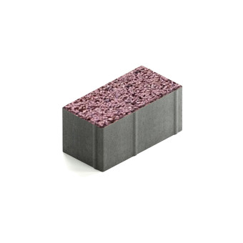 Тротуарная плитка Steingot Прямоугольник 200х100 мм Granit Premium Rosa Sardo толщина 100 мм