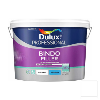 Шпатлёвка Luxium (Dulux) Professional Bindo Filler финишная белая 8.6 л