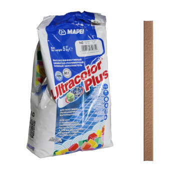Затирка Mapei Ultracolor Plus №142 коричневая 5 кг