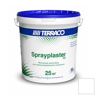 Шпаклёвка Terraco Sprayplaster FC финишная 25 кг