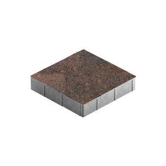 Тротуарная плитка Steingot Квадрат Color Mix Тигр 300х300 мм толщина 60 мм
