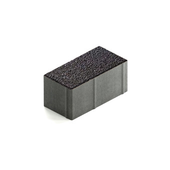 Тротуарная плитка Steingot Прямоугольник 200х100 мм Granit Premium Stella Nero толщина 100 мм