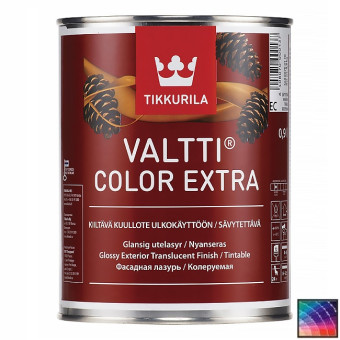 Лазурь Tikkurila Valtti Color Extra фасадная 0,9 л Лазурь Tikkurila Valtti Color Extra фасадная 0,9 л
