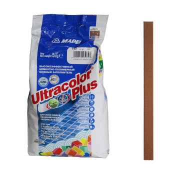 Затирка Mapei Ultracolor Plus №143 терракотовая 5 кг
