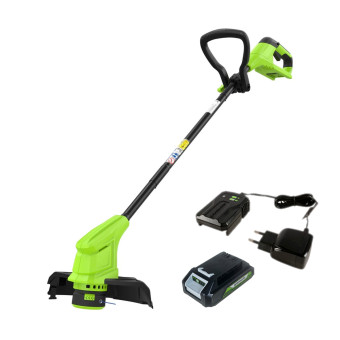 Триммер аккумуляторный Greenworks G24LT25K2 (арт. 2107207SA)