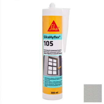 Герметик силиконовый Sika SikaHyflex-105 серый 300 мл Герметик силиконовый Sika SikaHyflex-105 серый 300 мл