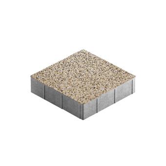 Тротуарная плитка Steingot Плита Квадрат Granit Premium Grano 300х300 мм толщина 80 мм