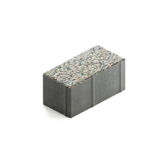 Тротуарная плитка Steingot Прямоугольник 200х100 мм Granit Premium Terra Antica толщина 100 мм